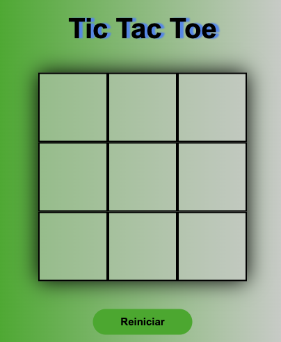 Tic Tac Toe game